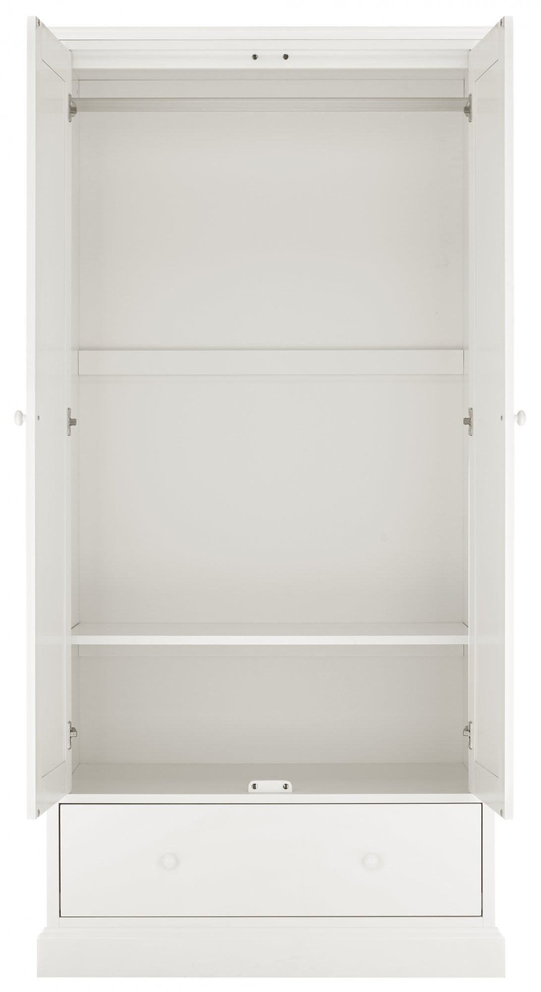 Ashbourne Double Wardrobe White