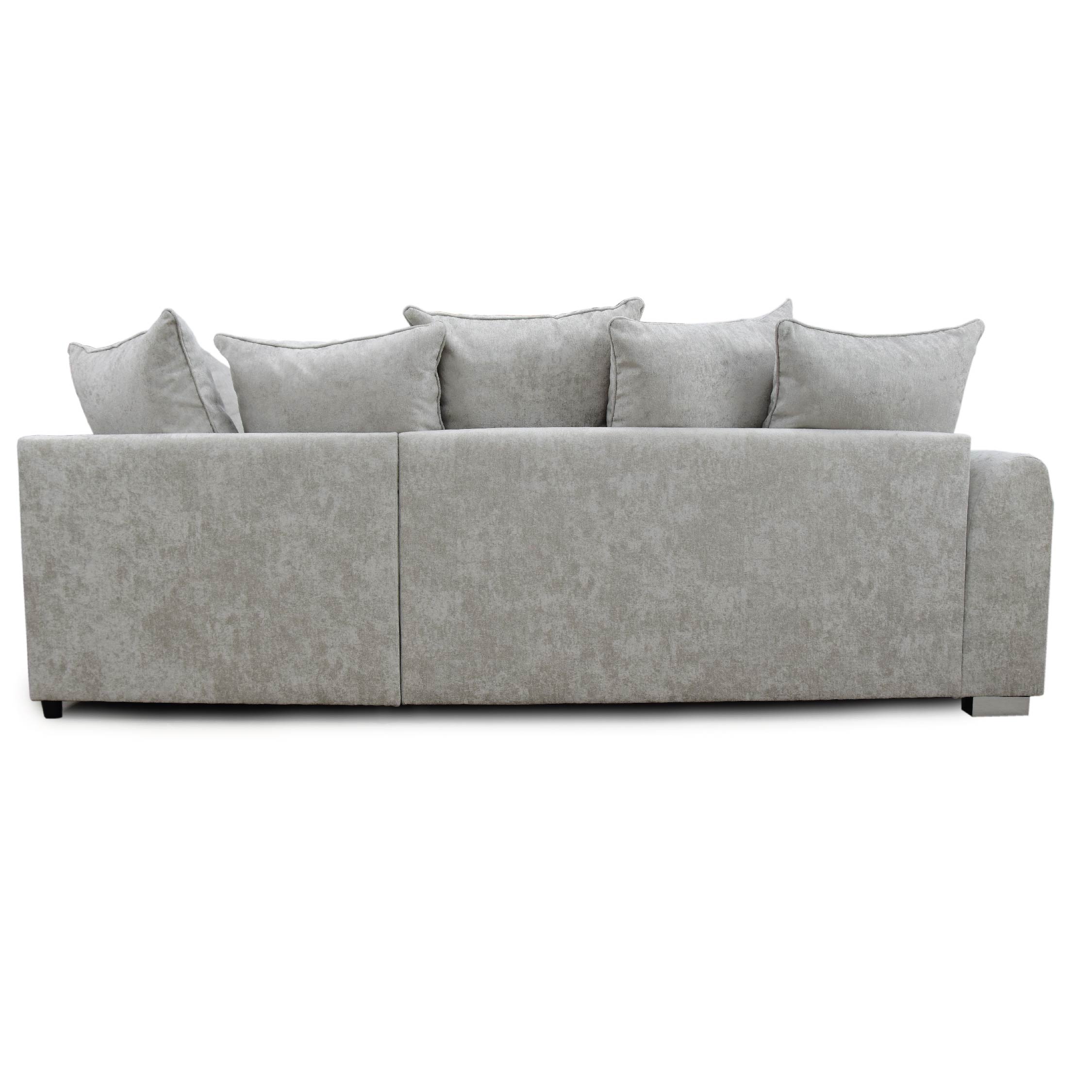 Battersea Sofa with Right Hand Facing Chaise Back View