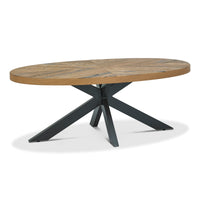 Elliot Rustic Oak Coffee Table