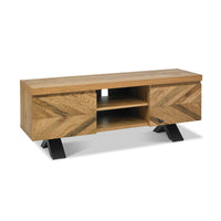 Elliot Rustic Oak Entertainment Unit