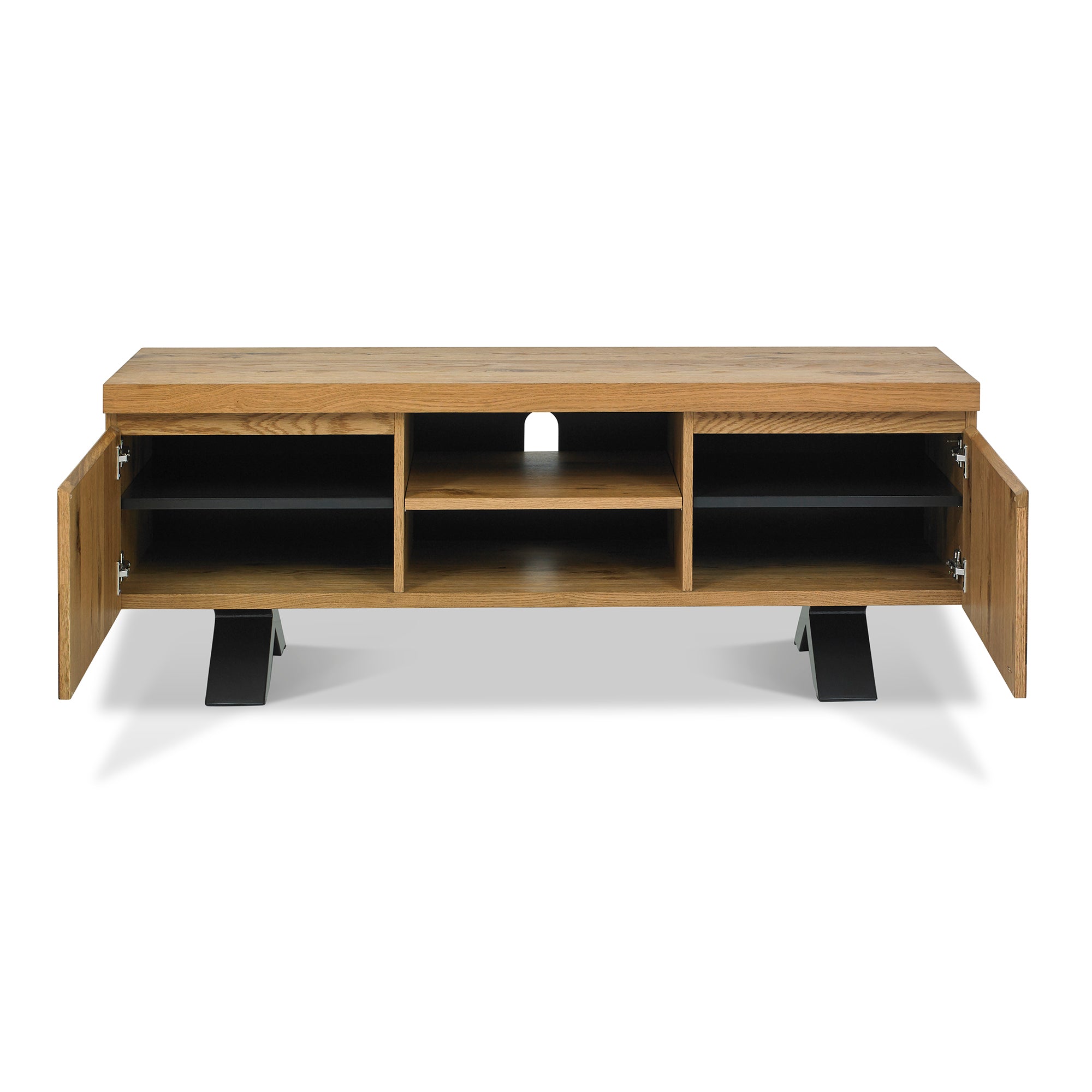 Elliot Rustic Oak Entertainment Unit