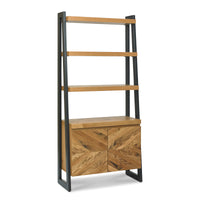 Elliot Rustic Oak Open Display Unit