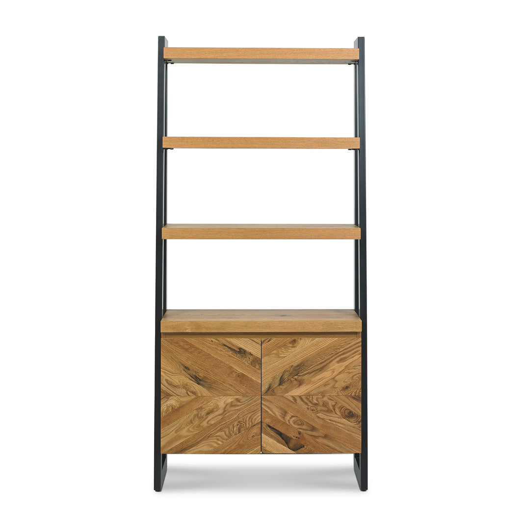 Elliot Rustic Oak Open Display Unit