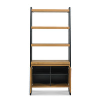 Elliot Rustic Oak Open Display Unit