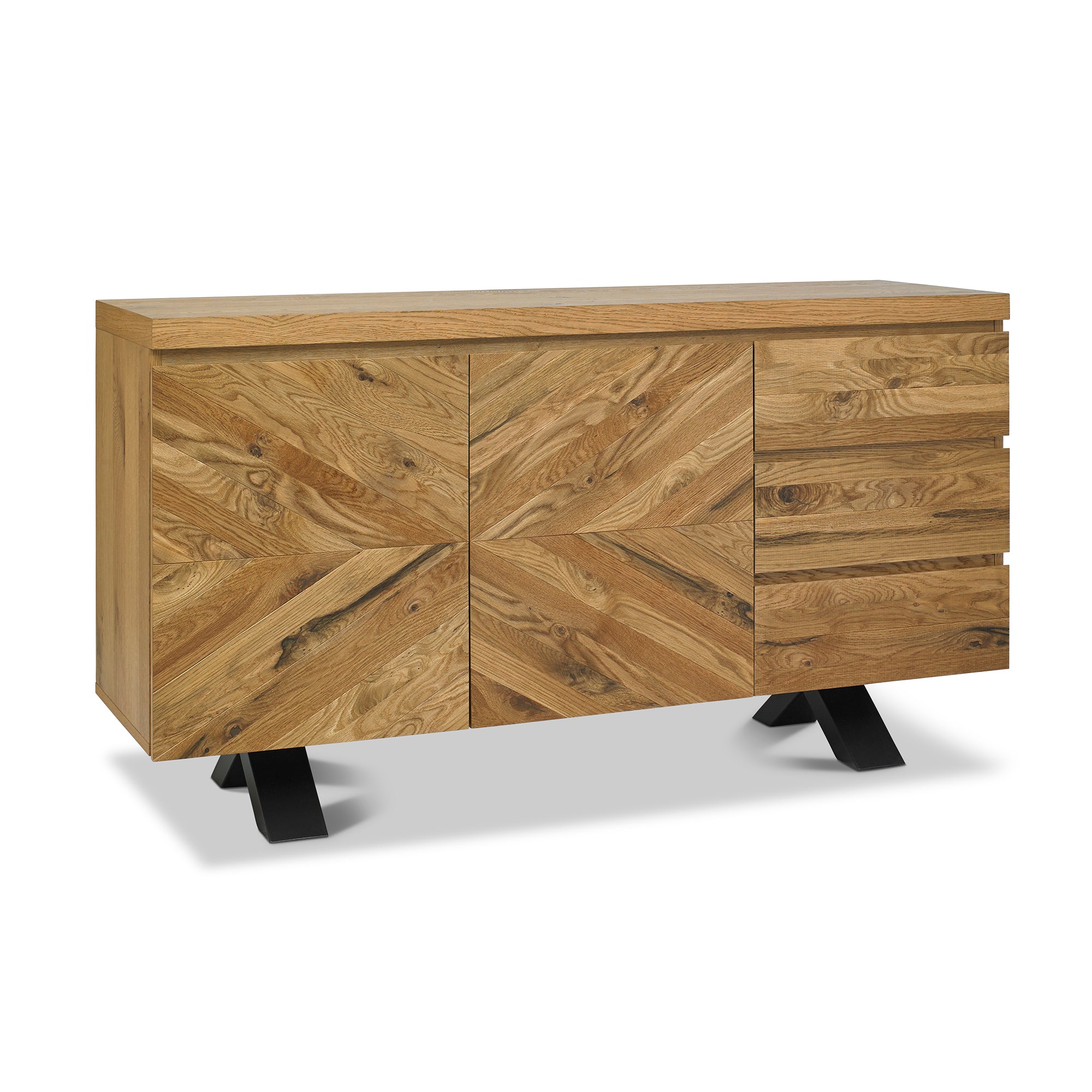 Rustic deals oak sideboard