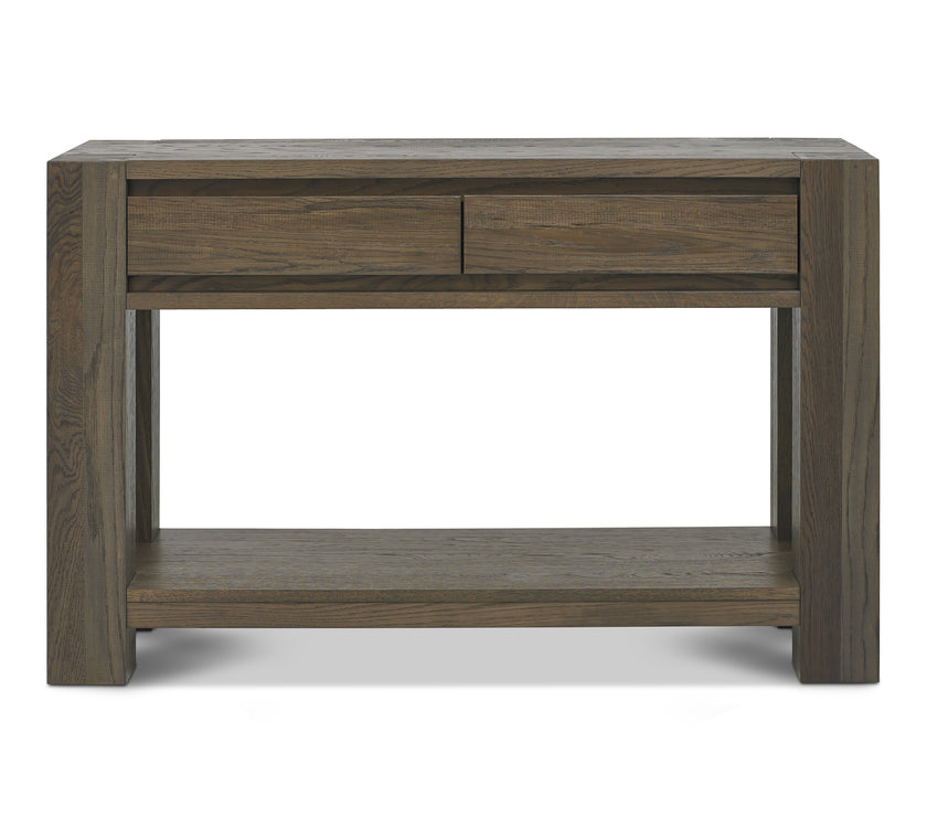 Landon Fumed Oak Console Table