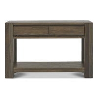 Landon Fumed Oak Console Table