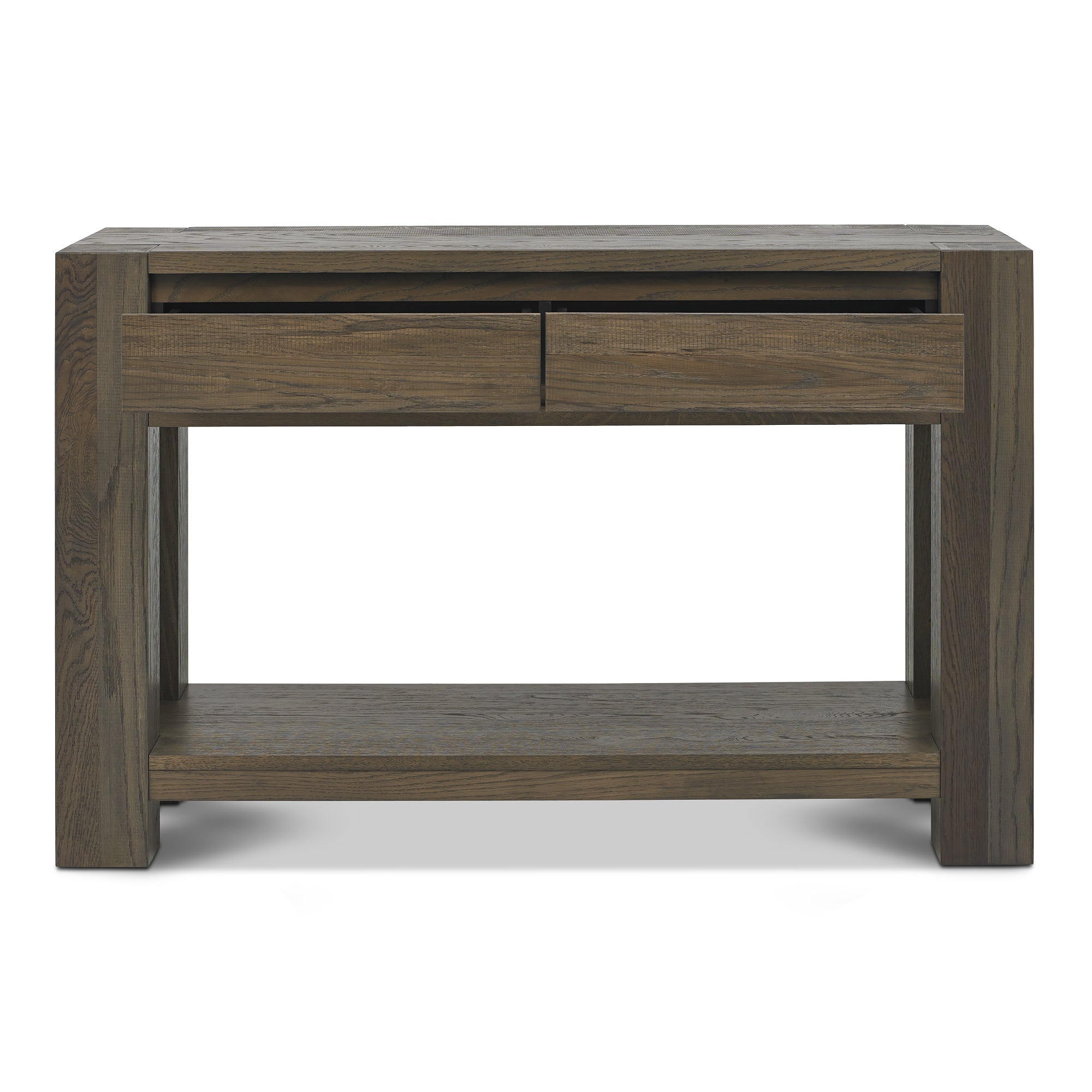 Landon Fumed Oak Console Table