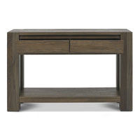 Landon Fumed Oak Console Table