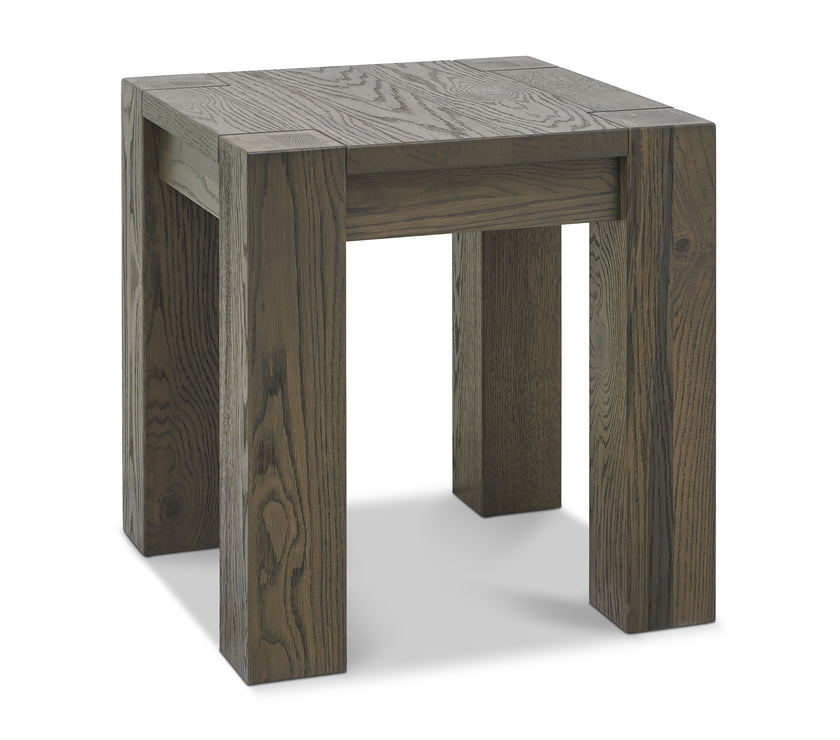 Landon Fumed Oak Lamp Table