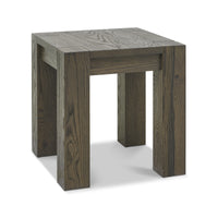 Landon Fumed Oak Lamp Table