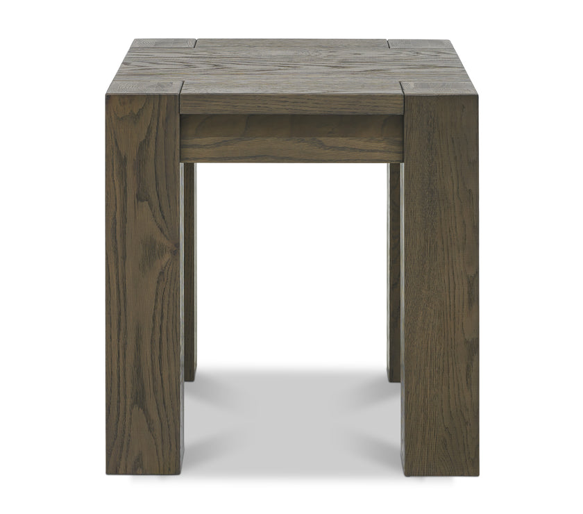 Landon Fumed Oak Lamp Table