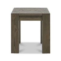 Landon Fumed Oak Lamp Table