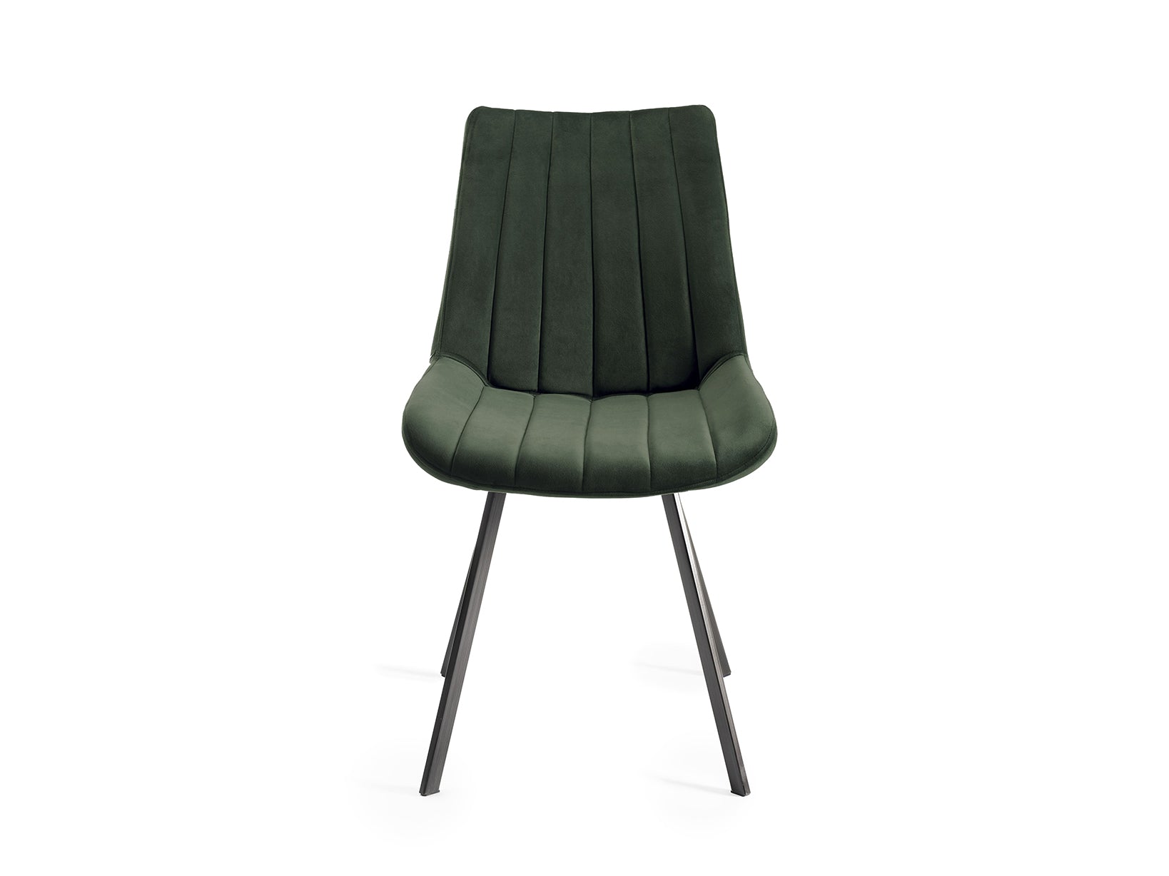 Savio Dining Chairs (Pair) Green