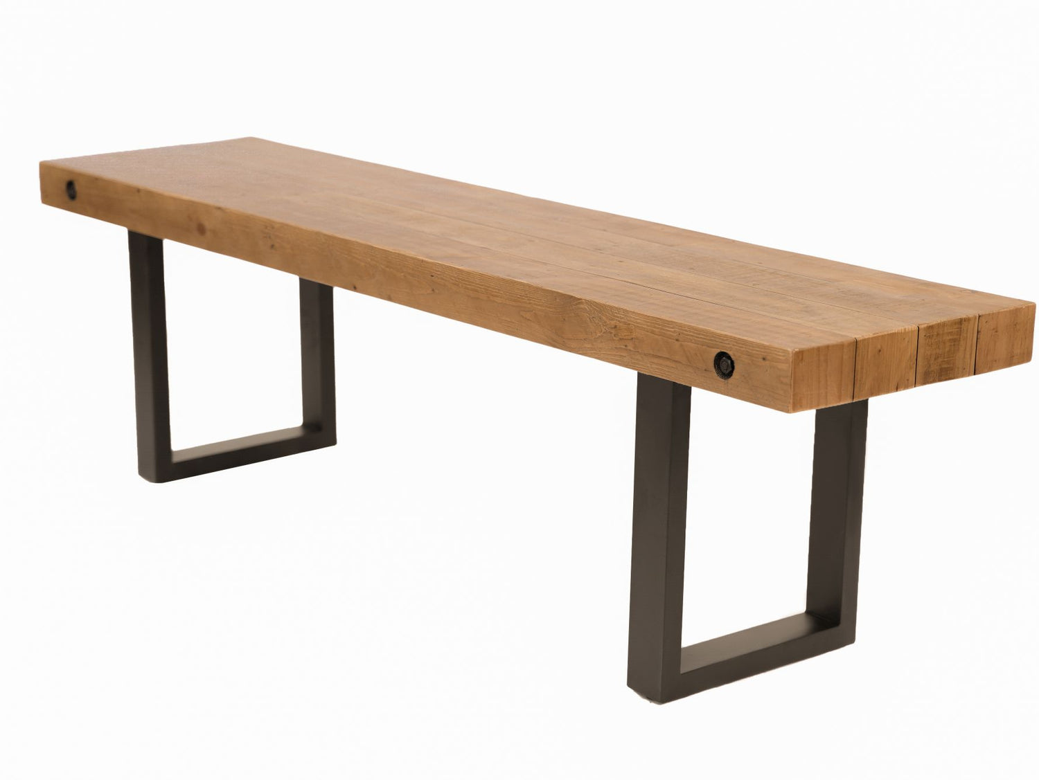 Angled view of the Oregon Dining Bench.