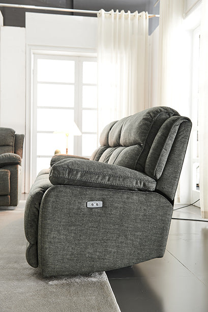 New Vermont 3 Seater Power Recliner with USB and Power Headrest