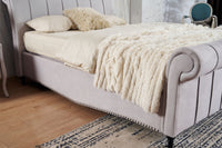 Side view of the Athena Ottoman Bed Frame