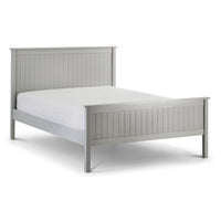 Angled view of the Mist Bed Frame against a white background