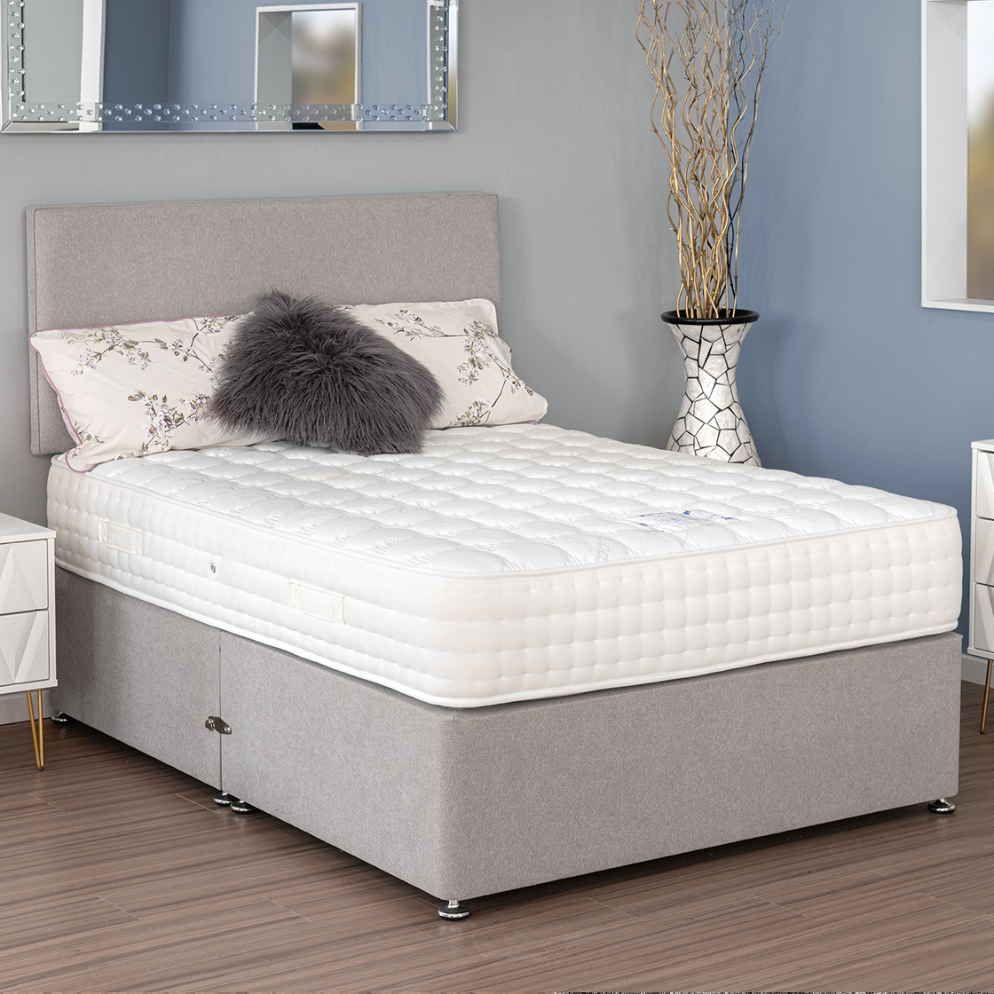 Divan Base including Pocket Ice Mattress