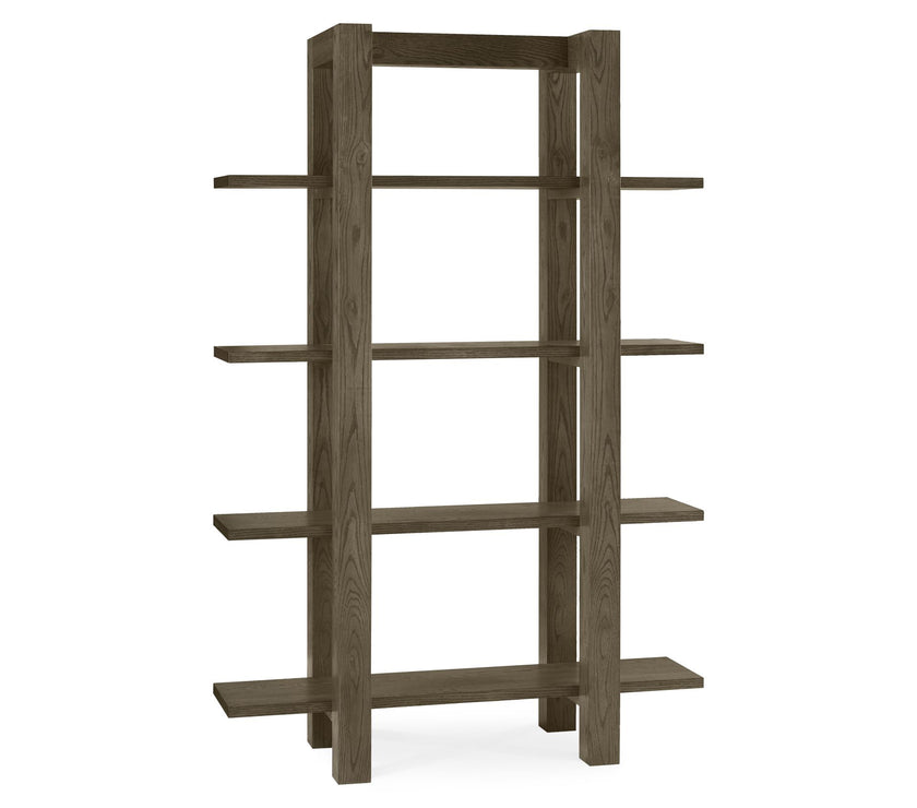 Turner Dark Oak Open Shelf Unit