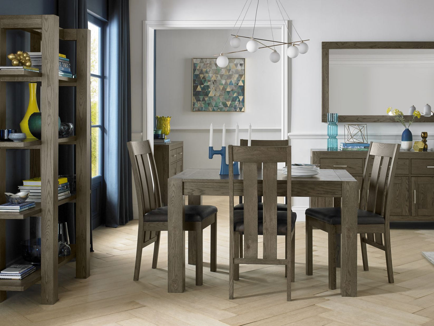 Turner Dark Oak Large End Extension Table